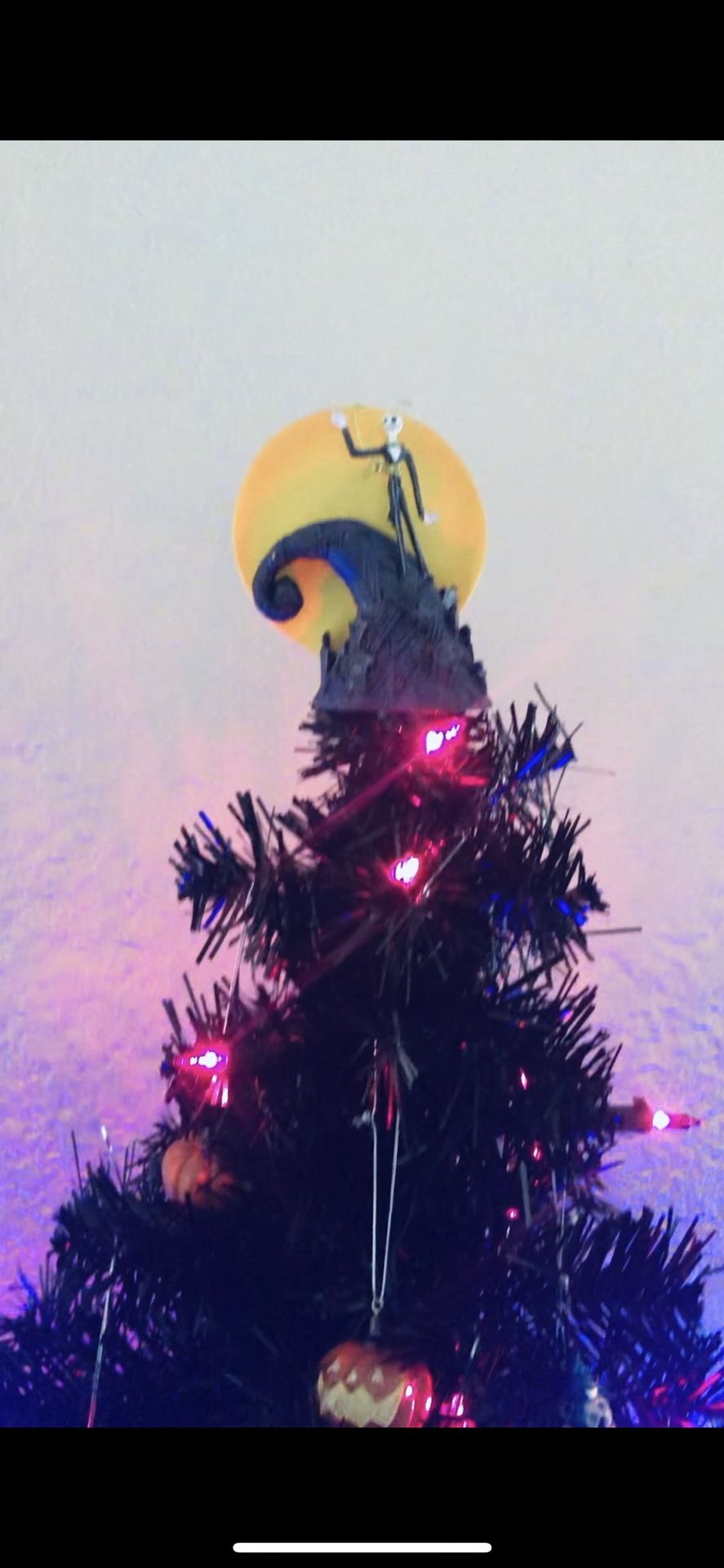 Limited Edition Nightmare Before Christmas Tabletop Tree Collection