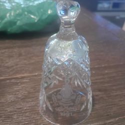 Vintage Waterford Holiday Bell