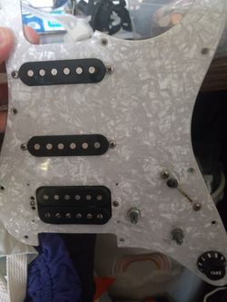 Loaded Pic Guard With Hamer US Bridge Pickup