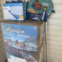 New 4ft Pool With Accessories