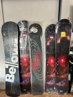 Free Ride Slope Style Snowboards 148 156 154 New 
