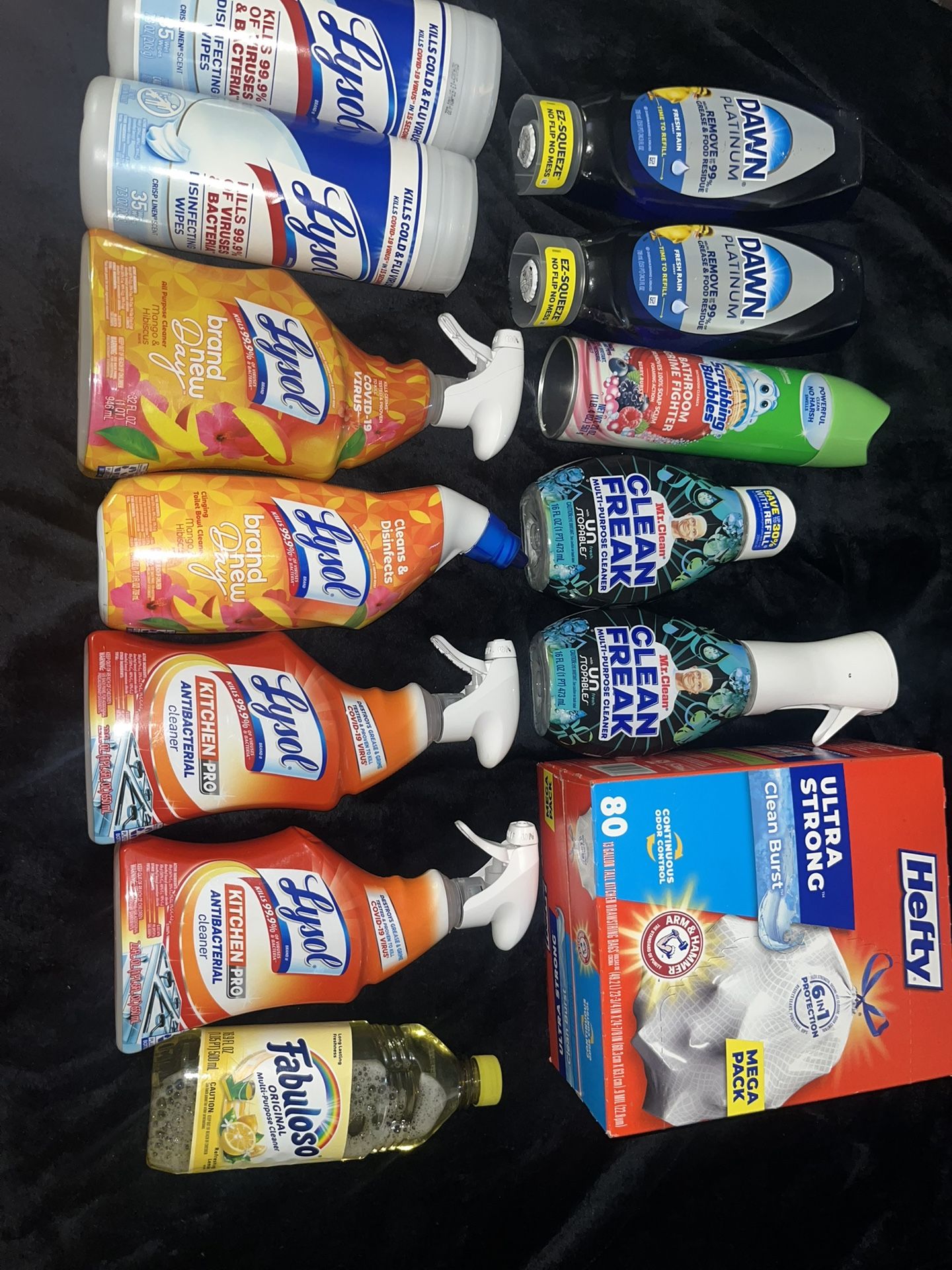 house hold cleaning supplies