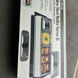 Stainless Steel Buffet Server 
