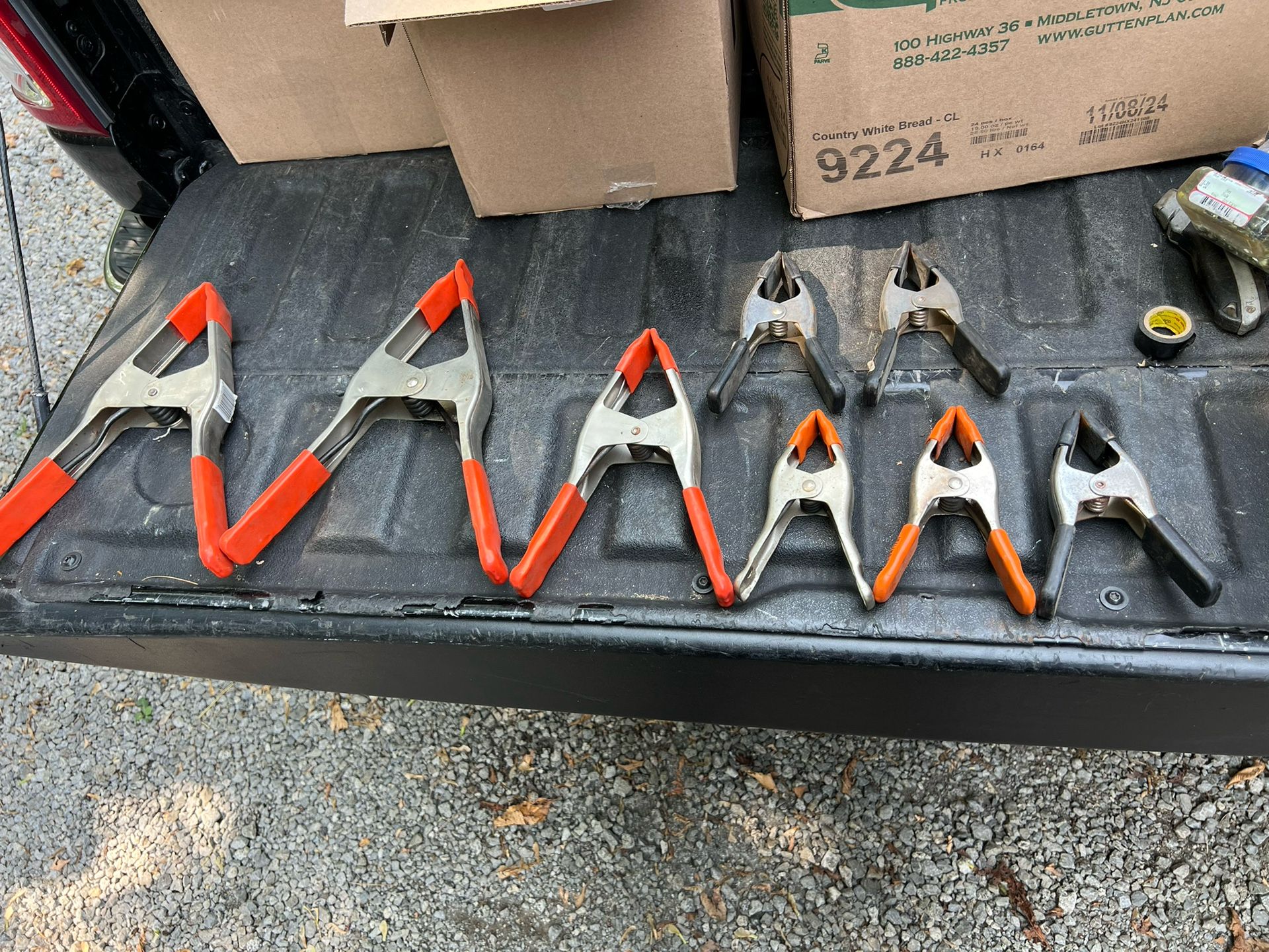 Assortment of Spring Clamps