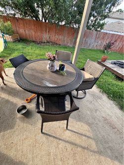 Patio table