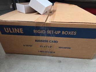 3 1⁄2 x 7 x 2" Rigid Set-Up Boxes