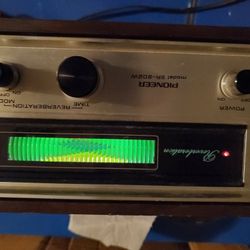 Pioneer Sr-202 W Reverb Amplifier!