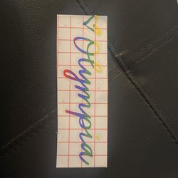 Rainbow Olympia Decal 