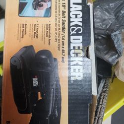 Black And Decker Belt Sander