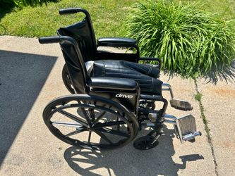 Wheelchair.