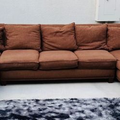 Big Brown Comfy Sofa