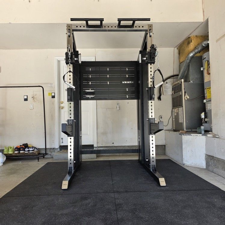🔥NEW Vesta Pioneer 2in1 / Functional trainer / Squat Rack / 200lbs weight stack / Cable Machine / Gym Equipment / Commercial Grade/ FREE DELIVERY 🚛 