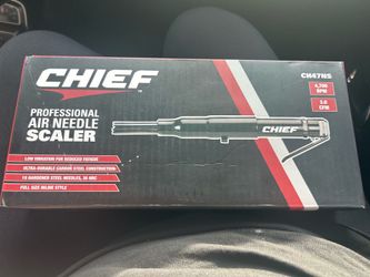 CHIEF Professional Air Needle Scaler-NEW WITH BOX