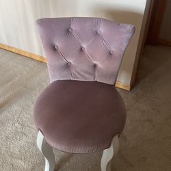Velvet Pink Chair