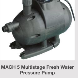 Mach 5 Multistage Fresh Water Pressure Pump