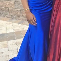 Blue Prom Dress