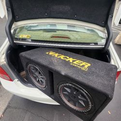 Sowoofer Kikers Cvr Con Cajón Incluido Porteado Original 