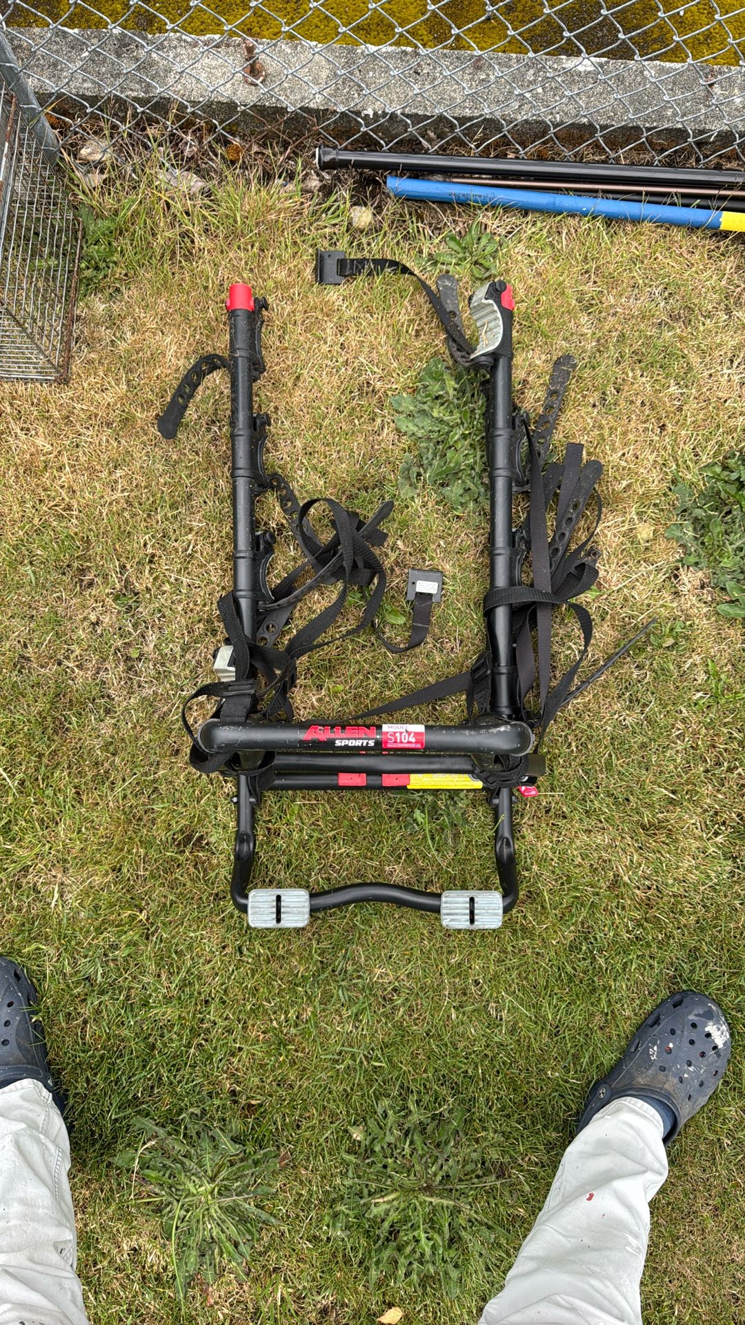 Allen sports Model S104 4 Bicycle Bike Rack