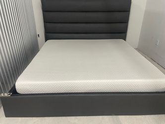 King mattress and frame
