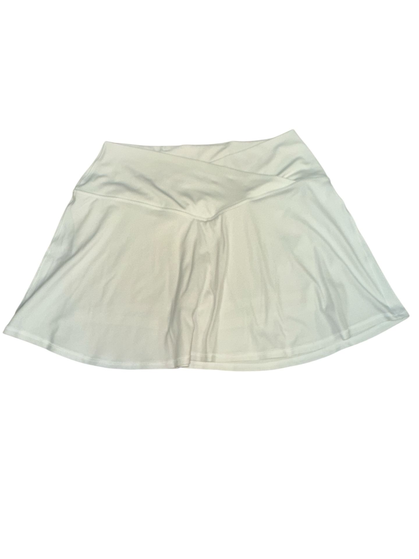OFFLINE By Aerie Flirty Short Skort Skirt Flouncy White Size XL