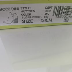 GIANNI BINI SHORT SUEDE BOOTS SZ 6