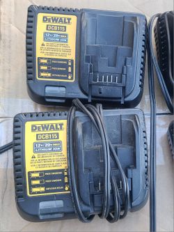 DeWalt DCB115 12V/20V Max  Lithium Ion Battery Chargers