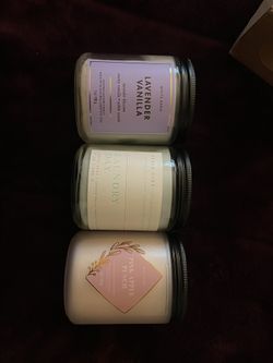 3 Bath & Body Works Candles
