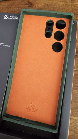 Bellroy Galaxy s23 ultra leather case - green