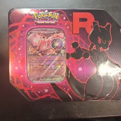 Team Rocket Mewtwo Tin