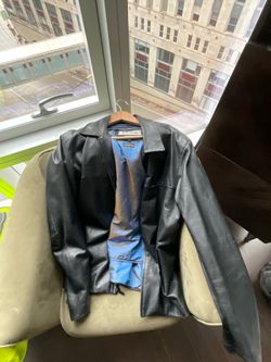 Wilson’s pelle studio leather coat