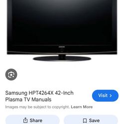 Samsung TV W/ Apple Box.  $25