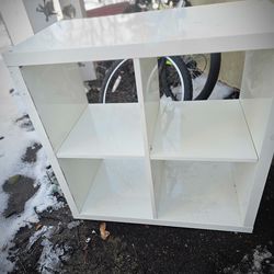 Price is firm... 34x34x16 cubby bookshelf