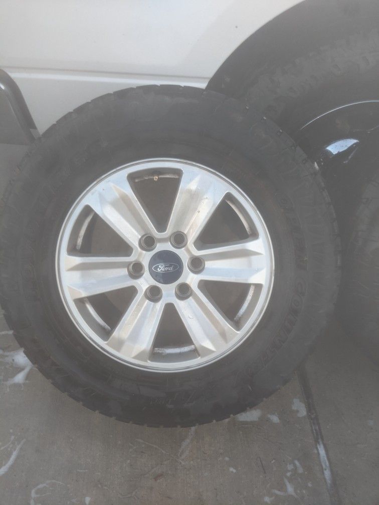 4 Yantas Con Todo Y Rin Para Ford F150 $ 300