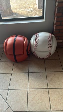 Baseball and basketball chair