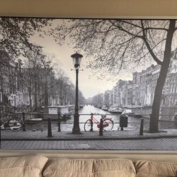 Large IKEA Amsterdam Picture 56x40