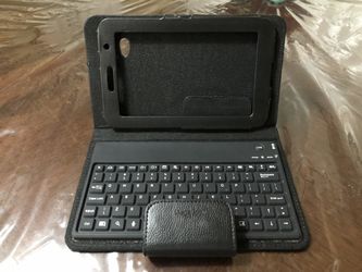 Bluetooth Keyboard and leather case Ipad mini or galaxy tab