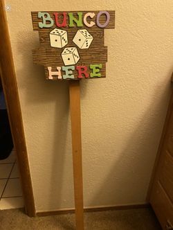 Bunco Yard Sign