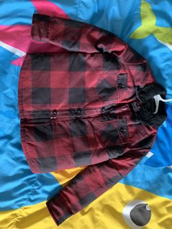 Thick flannel coat