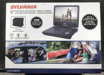 Sylvania Portable DVD Player In Box negotiable