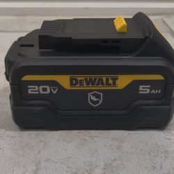 DeWalt 20V 5ah Battery With Oil Resistant - New