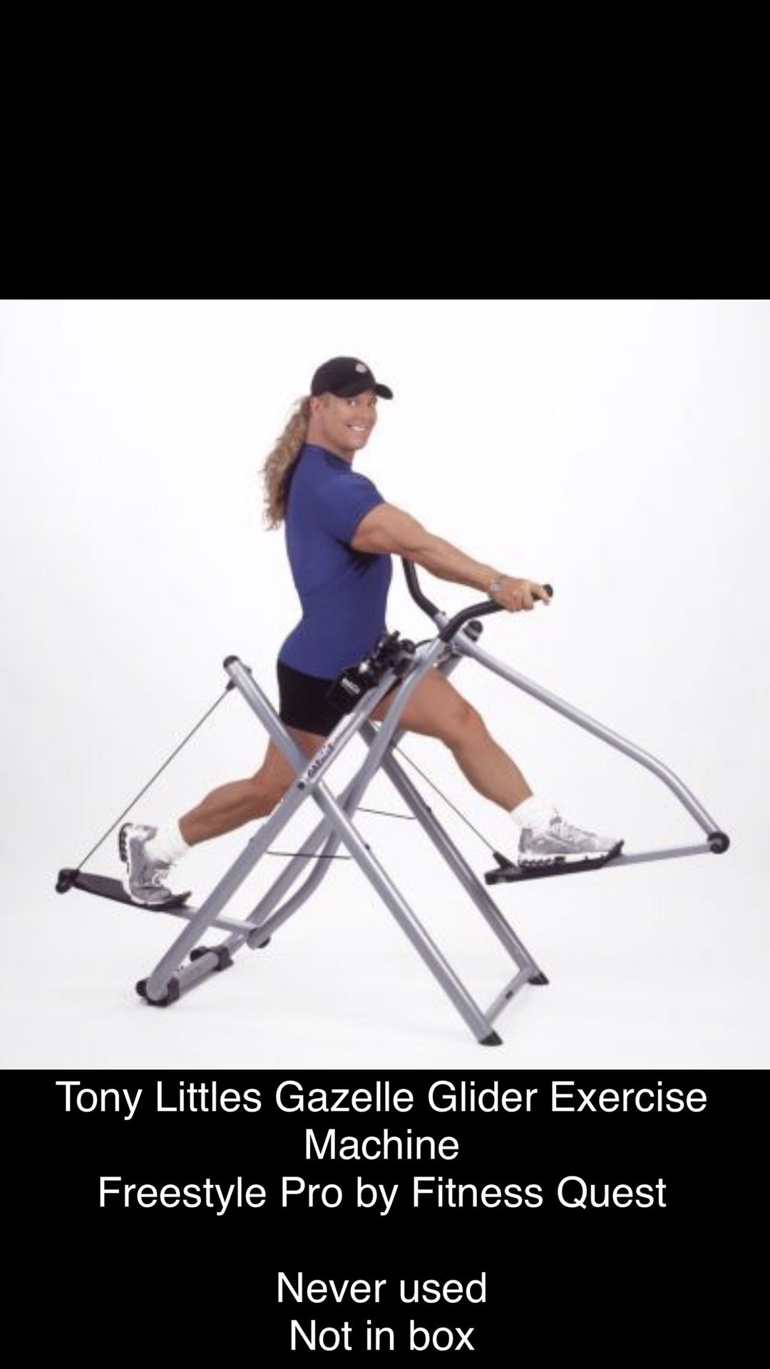 Tony Little Gazelle Glider- Like New