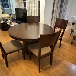Dining Table And Sideboard Buffet And Wine Rack 