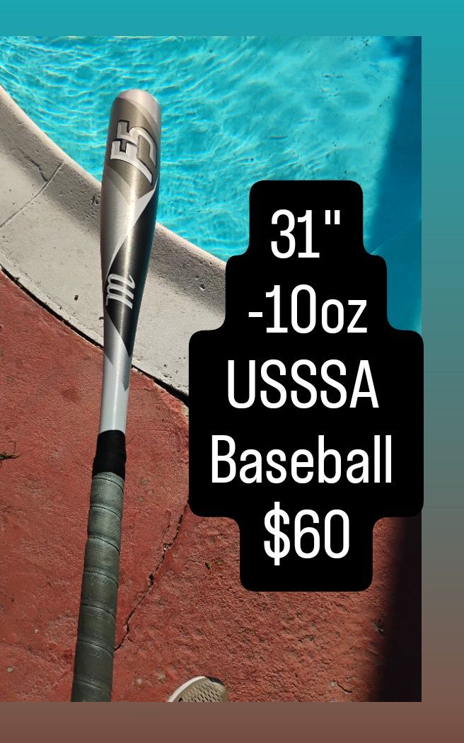 Marucci F5 USSSA Baseball Bat 31" -10oz