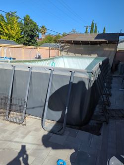 Intex Ultra XTR 21' x 18' Rectangular Pool Package w/ TONS of Accessories!