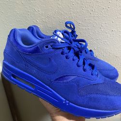 Nike Air Max 1 Premium-Tonal Blue Authentic,  Size 9.5 Very Rare “ 