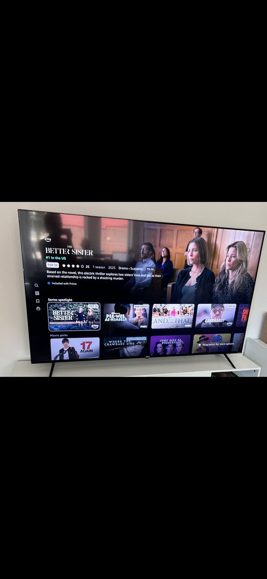 70” Flat Screen TV