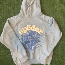 Sp5der Sky Blue Size Large BRAND NEW