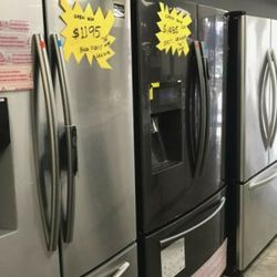 Samsung Refrigerator Stainless VIRTUAL APPOINTMENT AVAILABLE