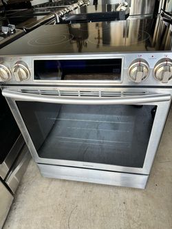 Samsung slide Glas stove