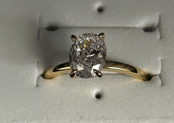 14k gold plated (cz) ring